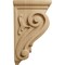 Ekena Millwork 3 1/2"W x 4"D x 7"H Small Classical Corbel, Cherry CORW03X04X07CLCH - alternate 2